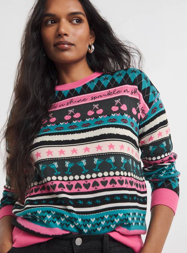 SIMPLY BE Fairisle Jumper 20-22